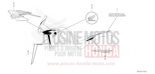 MARK/STRIPE (1) CRF1100AM de 2021